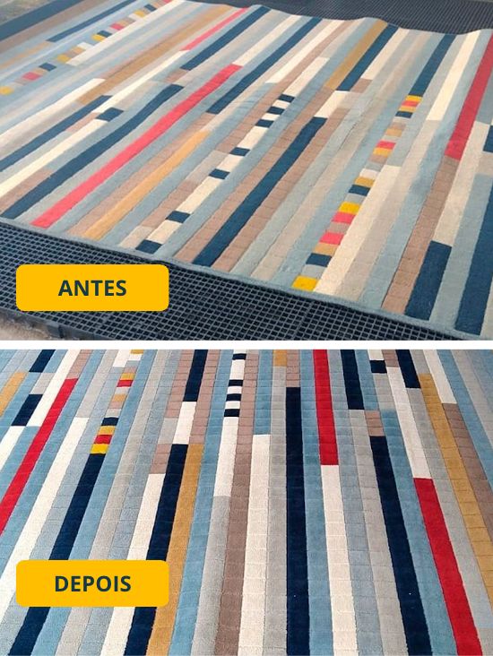 Higienização de Tapetes e Carpetes