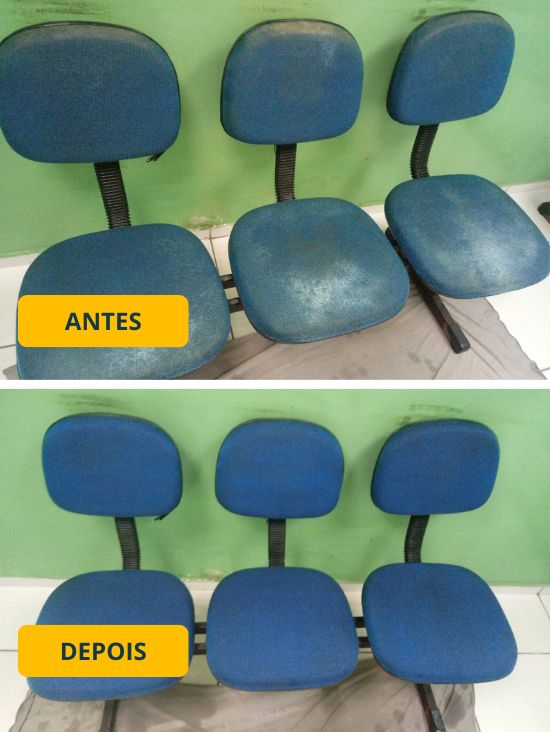Higienização de Cadeiras