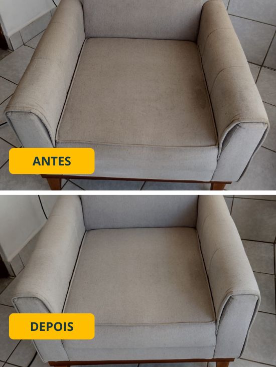 Higienização de Cadeiras